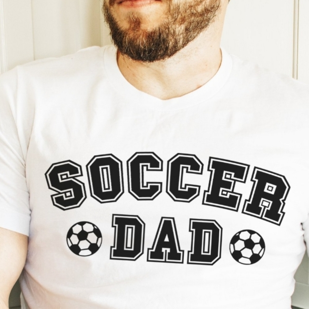 SOCCER Dad custom t-shirt